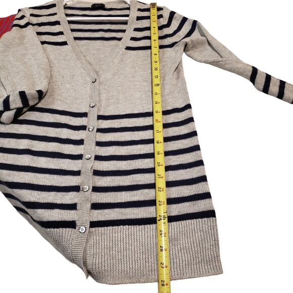 Anthropologie | Fate Black & Gray Sweater Size Small Wool Blend - Picture 7 of 8